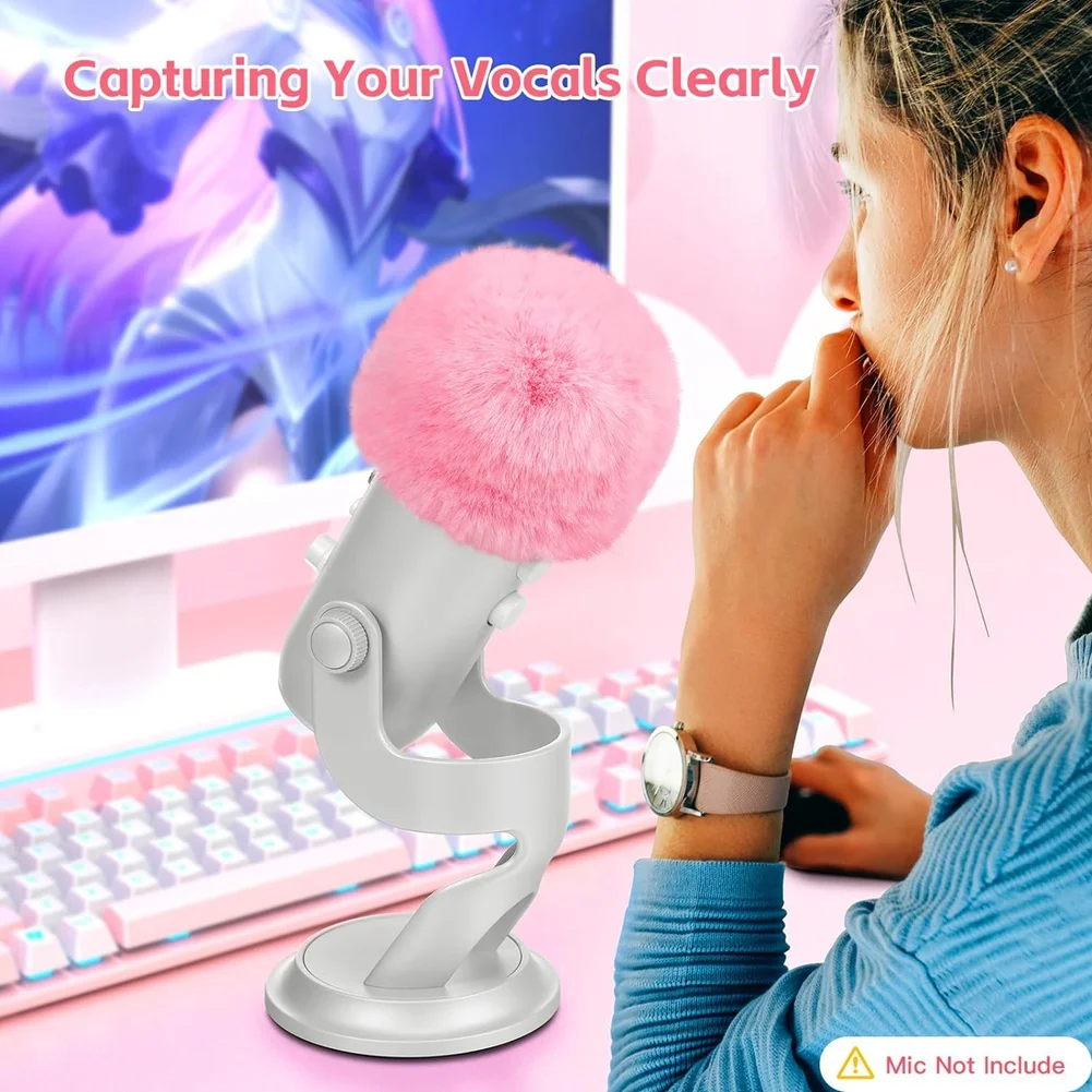 Пенопластовый чехол для микрофона Blue Yeti, чехол из пенопласта для микрофона с пушистой муфтой для ветрового стекла для ZealSound K66 Pink BH
Пенопластовый чехол для микрофона Blue Yeti, чехол из пенопласта для микрофона с пушистой муфтой для ветрового стекла для ZealSound K66 Pink BH