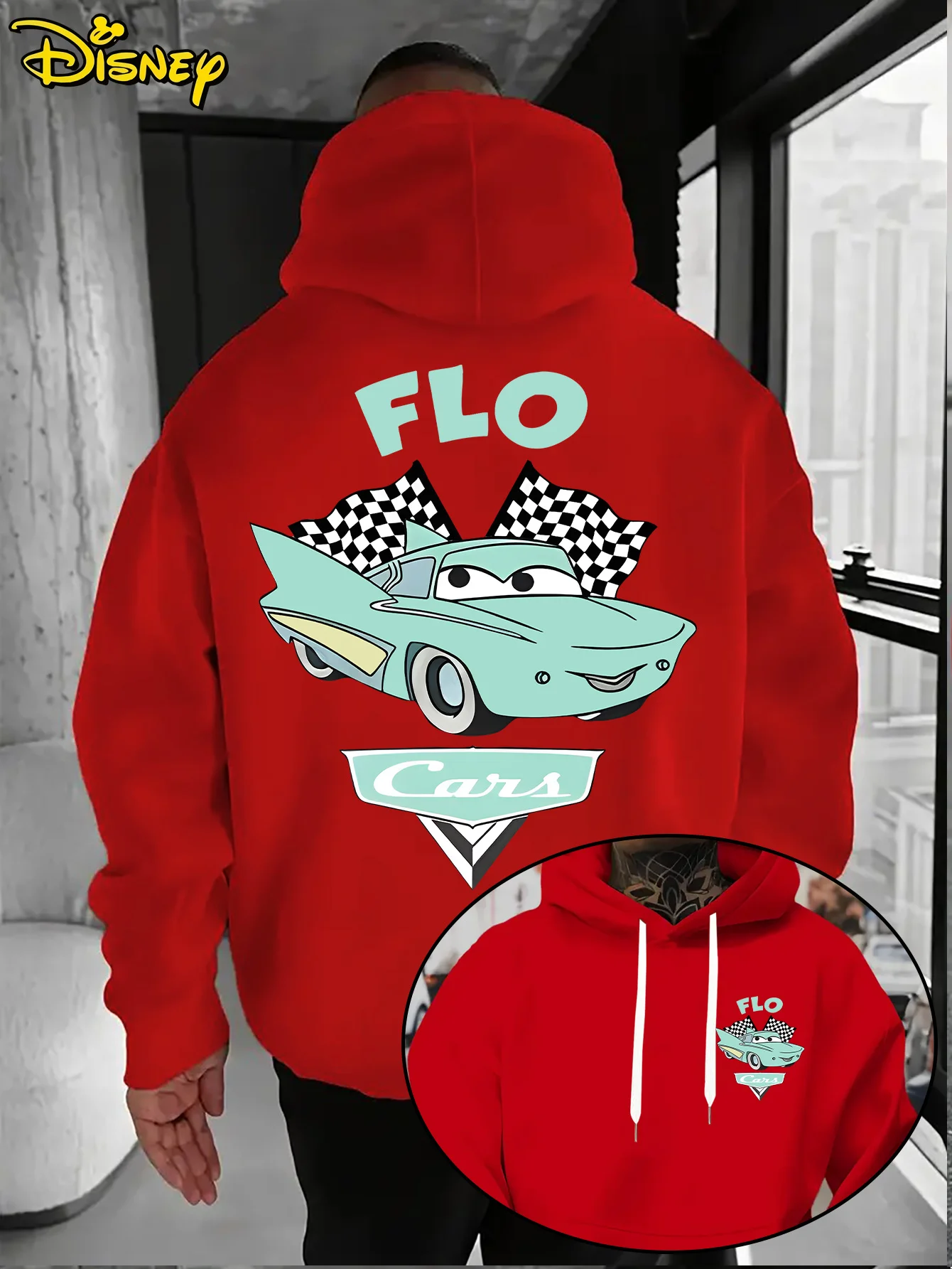 Мужские толстовки с капюшоном Disney Cars Lightning McQueen Flo, женский свитшот, пуловер унисекс, осень-зима, флисовая толстовка большого размера, пальто, топы
Мужские толстовки с капюшоном Disney Cars Lightning McQueen Flo, женский свитшот, пуловер унисекс, осень-зима, флисовая толстовка большого размера, пальто, топы