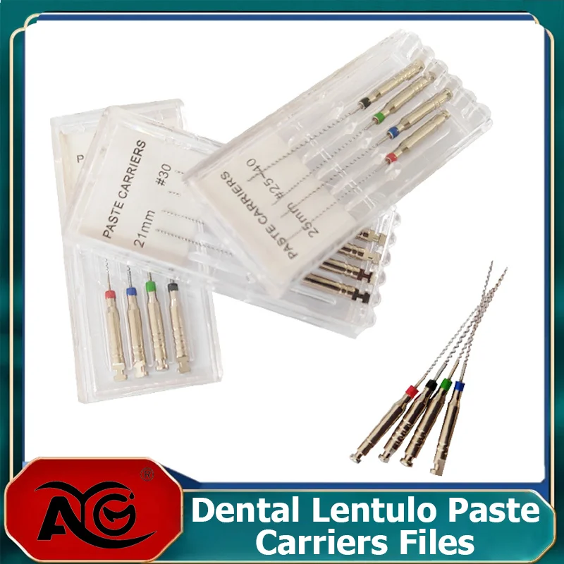 4Box/Set AG Dentistry Dental Rotary Paste Carriers Spiral Filler 25#/30#/35#/40# Lentulo Assorted Engine Filling Paste 21/25mm
4Box/Set AG Dentistry Dental Rotary Paste Carriers Spiral Filler 25#/30#/35#/40# Lentulo Assorted Engine Filling Paste 21/25mm