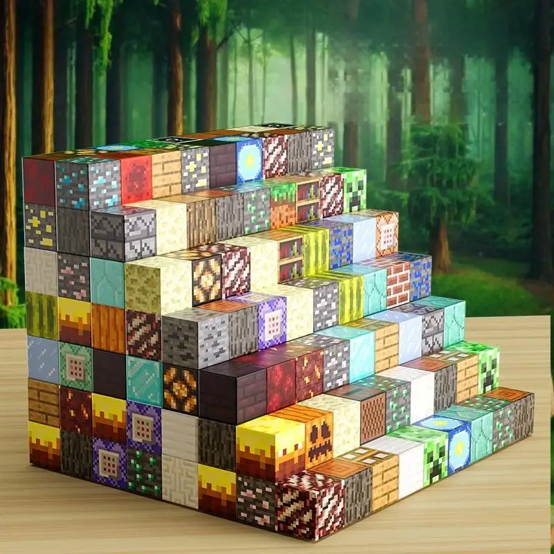 500P обновляет магнитные строительные блоки, игрушка, набор Mine Magnet World для мальчиков и девочек, STEM, сенсорные кубики Монтессори для малышей
500P обновляет магнитные строительные блоки, игрушка, набор Mine Magnet World для мальчиков и девочек, STEM, сенсорные кубики Монтессори для малышей