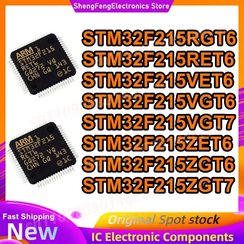 Микросхемы STM32F215RGT6, STM32F215RET6, STM32F215VET6, STM32F215VGT6, STM32F215VGT7, STM32F215ZET6, STM32F215ZGT6, STM32F215ZGT7 в наличии
Микросхемы STM32F215RGT6, STM32F215RET6, STM32F215VET6, STM32F215VGT6, STM32F215VGT7, STM32F215ZET6, STM32F215ZGT6, STM32F215ZGT7 в наличии