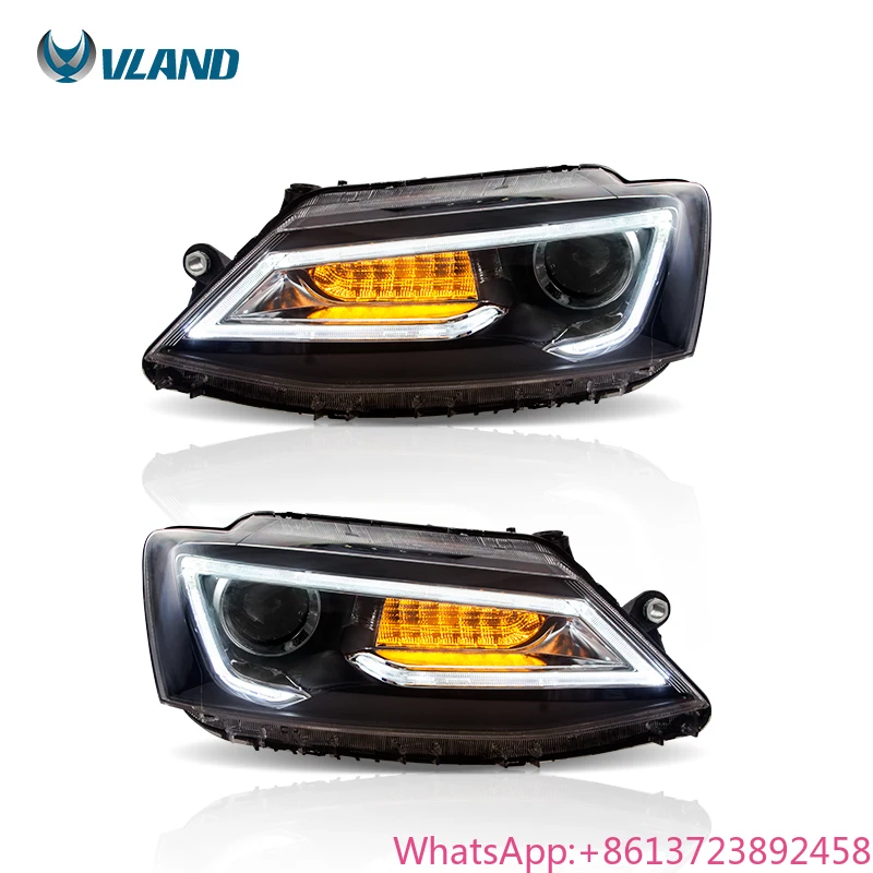 VLAND Factory Full LED Headlights With Dual Beam Headlamp 2012 2013 2014-UP Head Light for VOLKSWAGEN JETTA IV/SAGITAR Headlight
VLAND Factory Full LED Headlights With Dual Beam Headlamp 2012 2013 2014-UP Head Light for VOLKSWAGEN JETTA IV/SAGITAR Headlight