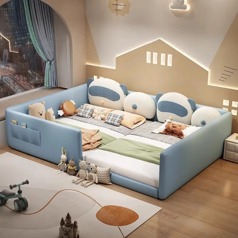 Bedroom Unique Bed Aesthetic Luxury Kids Sleeping Children Bed Modern 180x200 Lounge Cama Infantil De Menino Home Accessories
Bedroom Unique Bed Aesthetic Luxury Kids Sleeping Children Bed Modern 180x200 Lounge Cama Infantil De Menino Home Accessories