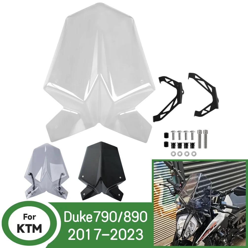 Ветровое стекло/дефлектор для мотоциклов KTM Duke 790 (2017-2024) и Duke 890 (2021-2023)
Ветровое стекло/дефлектор для мотоциклов KTM Duke 790 (2017-2024) и Duke 890 (2021-2023)