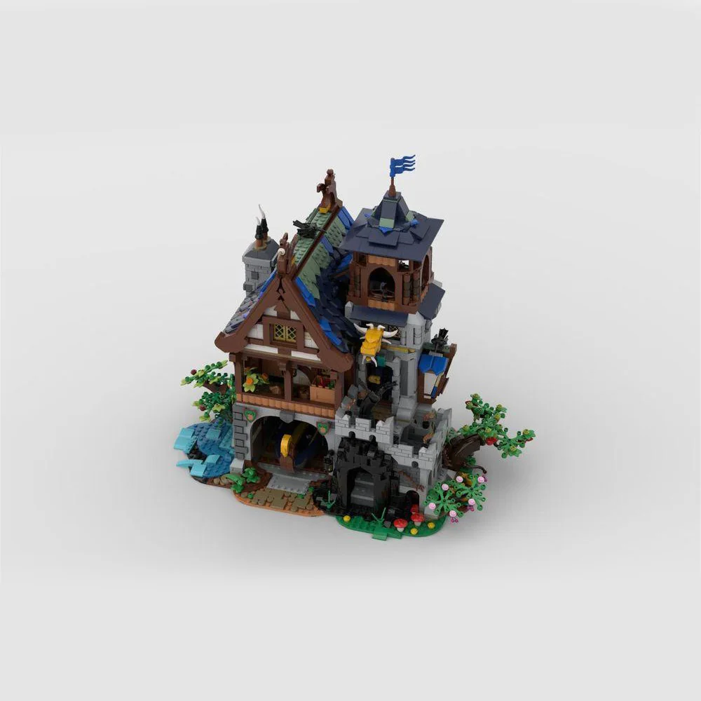 3482PCS MOC Greenwood Watch outpost forest hut Model Building Blocks Assembly Bricks Set Toys for Children Toy Christmas Gifts
3482PCS MOC Greenwood Watch outpost forest hut Model Building Blocks Assembly Bricks Set Toys for Children Toy Christmas Gifts