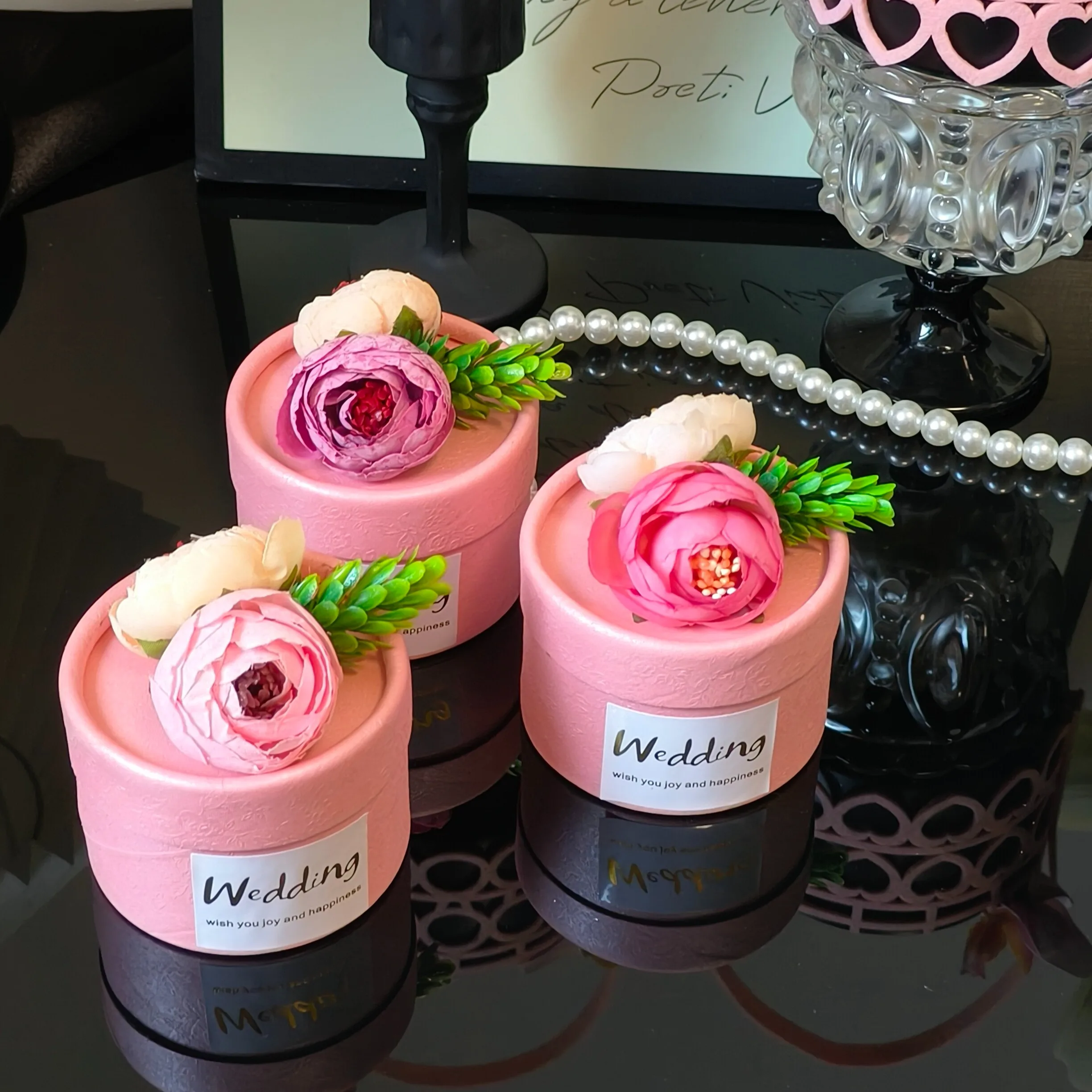 20/30Pcs Pink Rose Cylindrical Gift Box Party Favors Wedding Candy Box Packaging Baby Shower Party Supplies
20/30Pcs Pink Rose Cylindrical Gift Box Party Favors Wedding Candy Box Packaging Baby Shower Party Supplies