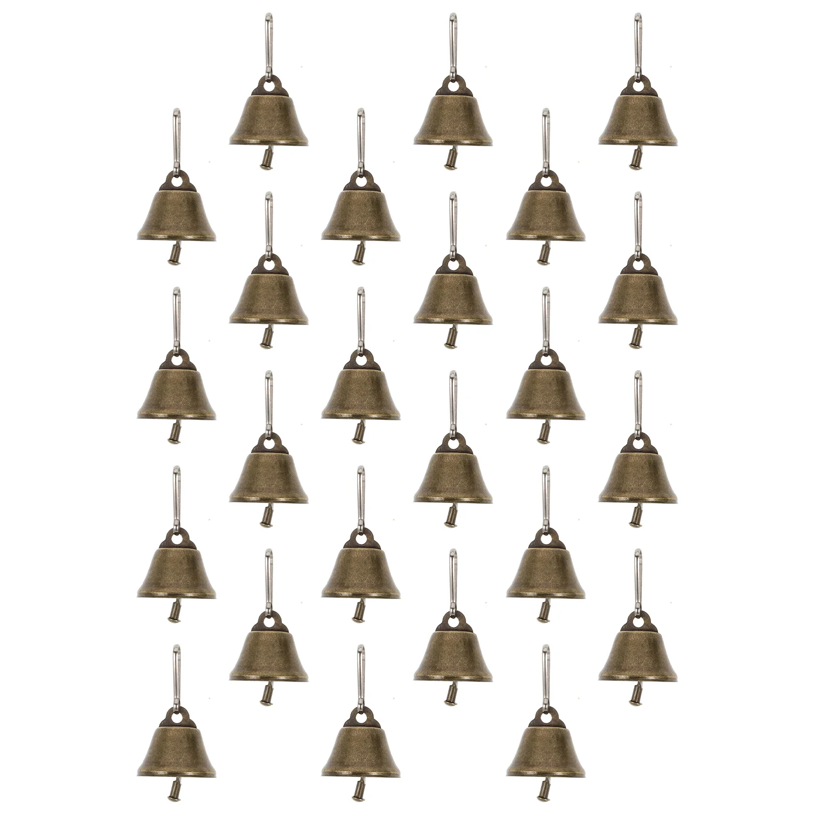 25pcs Copper Bell Pendants 26MM DIY Christmas Ornaments Decorative Accessories Bronze Small Bells Hanging Decors Bag Charms Car
25pcs Copper Bell Pendants 26MM DIY Christmas Ornaments Decorative Accessories Bronze Small Bells Hanging Decors Bag Charms Car