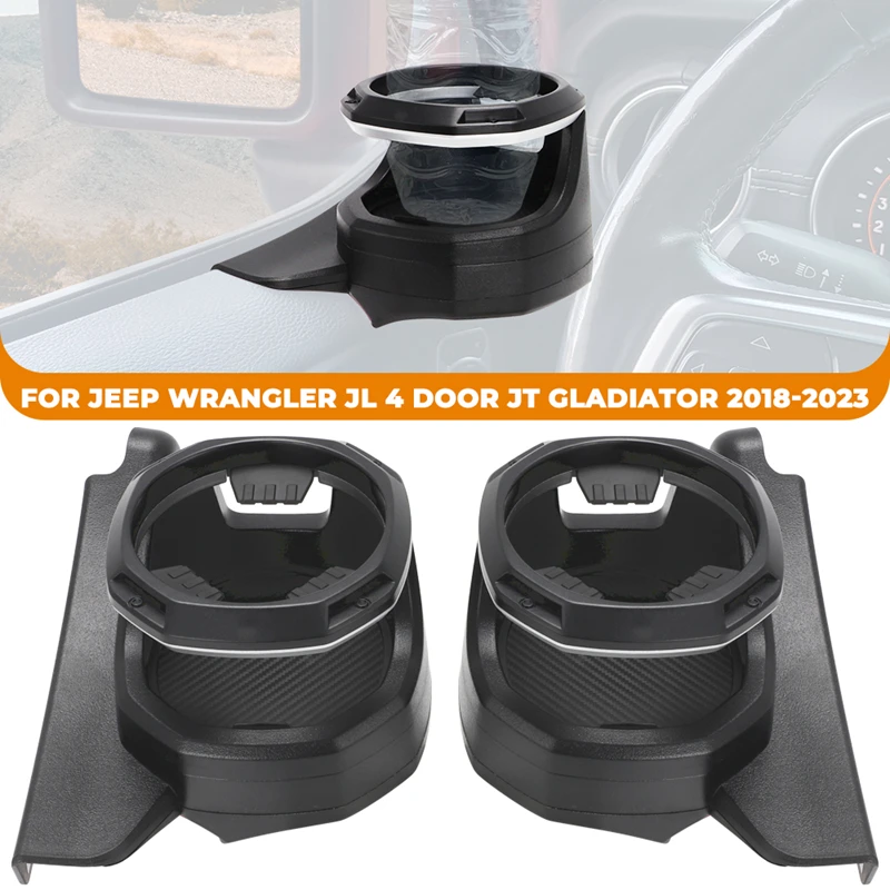 Автомобильные аксессуары для Jeep Wrangler JL Gladiator JT 2018-2023 2022, подставка-органайзер для чашек и бутылок с передней дверью и окном
Автомобильные аксессуары для Jeep Wrangler JL Gladiator JT 2018-2023 2022, подставка-органайзер для чашек и бутылок с передней дверью и окном