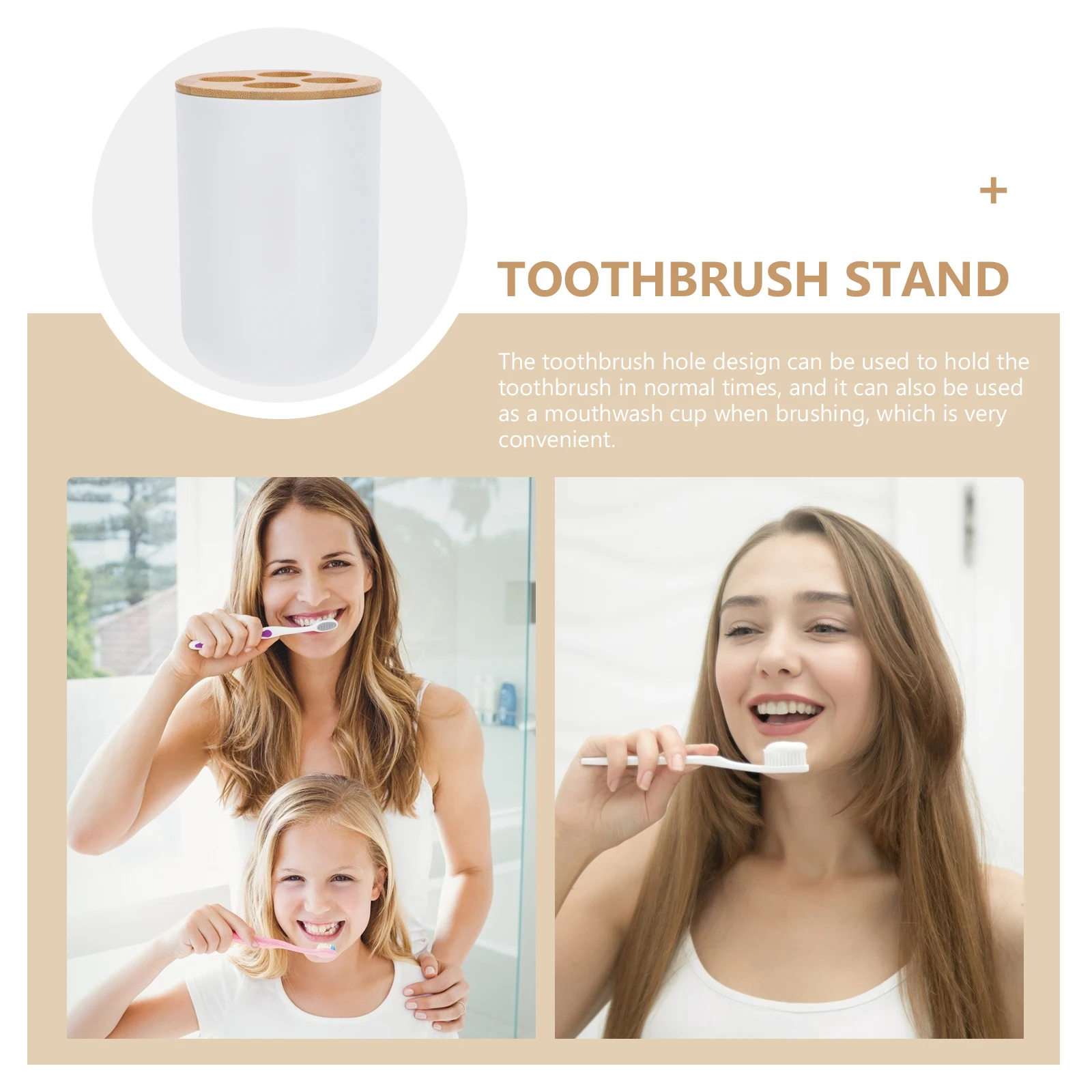 Toothbrush Holder Cup PP Bamboo Material Storage Container Washing Mouthwash Portable Large Capacity Home Travel Student
Toothbrush Holder Cup PP Bamboo Material Storage Container Washing Mouthwash Portable Large Capacity Home Travel Student