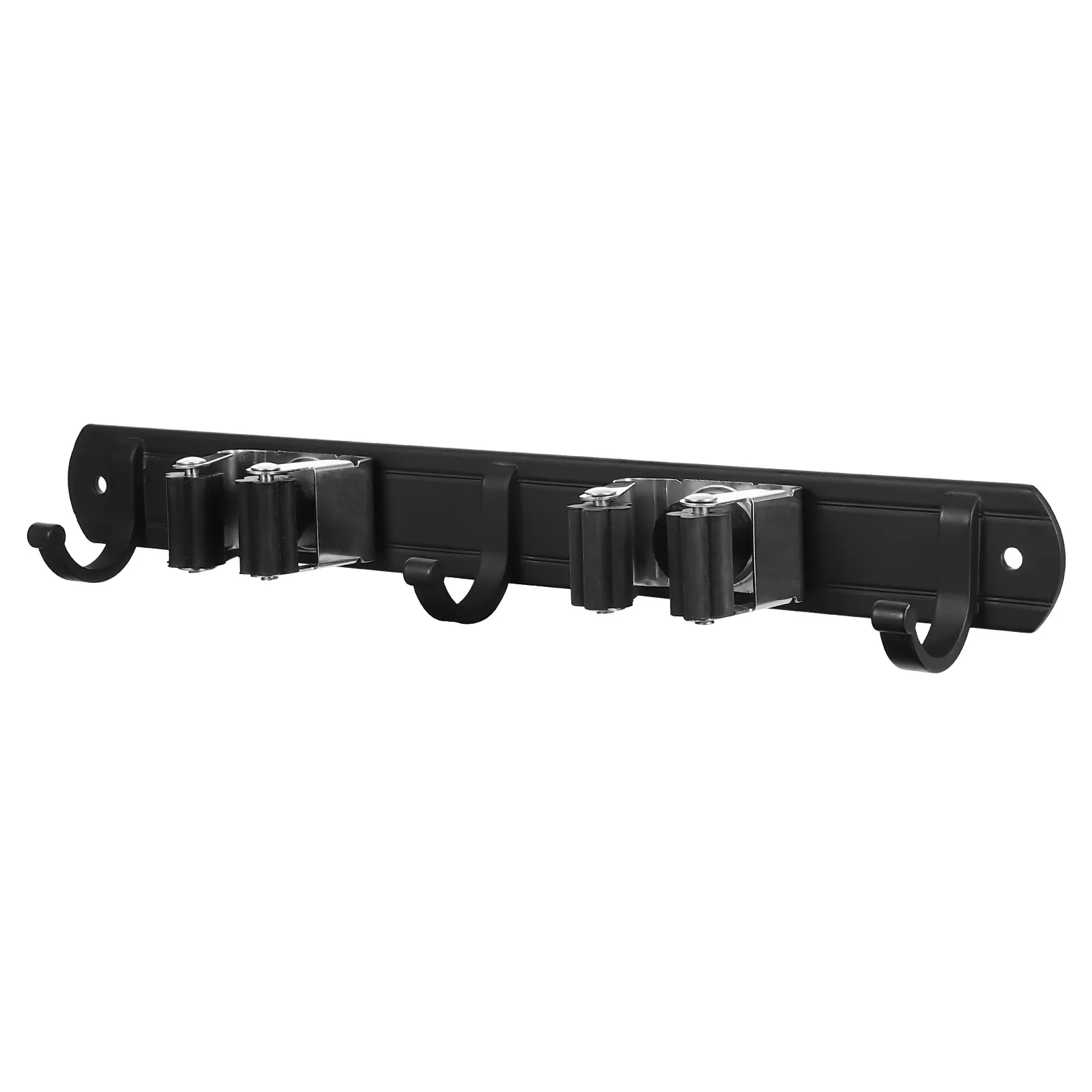 Space Aluminum Mop Holder Wall Mount Heavy Duty 2 Slots 4 Hooks Broom Tool Rack Garage Garden Organizer Weather Resistant
Space Aluminum Mop Holder Wall Mount Heavy Duty 2 Slots 4 Hooks Broom Tool Rack Garage Garden Organizer Weather Resistant