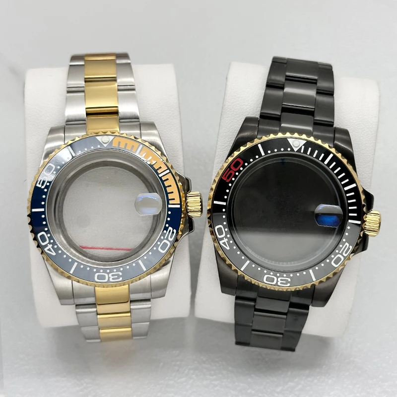 NH35 SUB Dive Case 40mm Fit NH35 NH36 NH34 Steel Watch Case Bracelet Sapphire Glass Case and Bracelet Set
NH35 SUB Dive Case 40mm Fit NH35 NH36 NH34 Steel Watch Case Bracelet Sapphire Glass Case and Bracelet Set