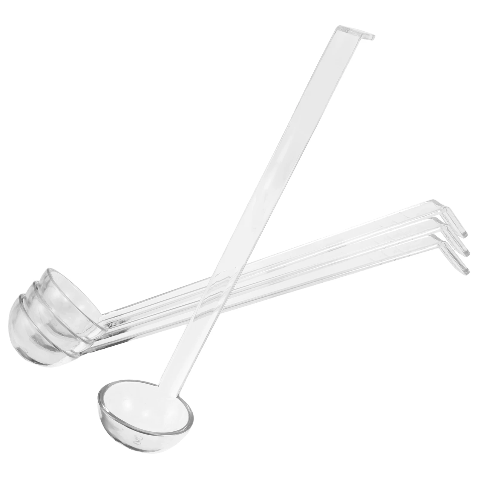 4pcs Vacuum Low Temperature Cooking Ladle: Clear Long Handle Plastic Spoon For Soup Sauce Dressing Juice Cocktail Party Banquet
4pcs Vacuum Low Temperature Cooking Ladle: Clear Long Handle Plastic Spoon For Soup Sauce Dressing Juice Cocktail Party Banquet