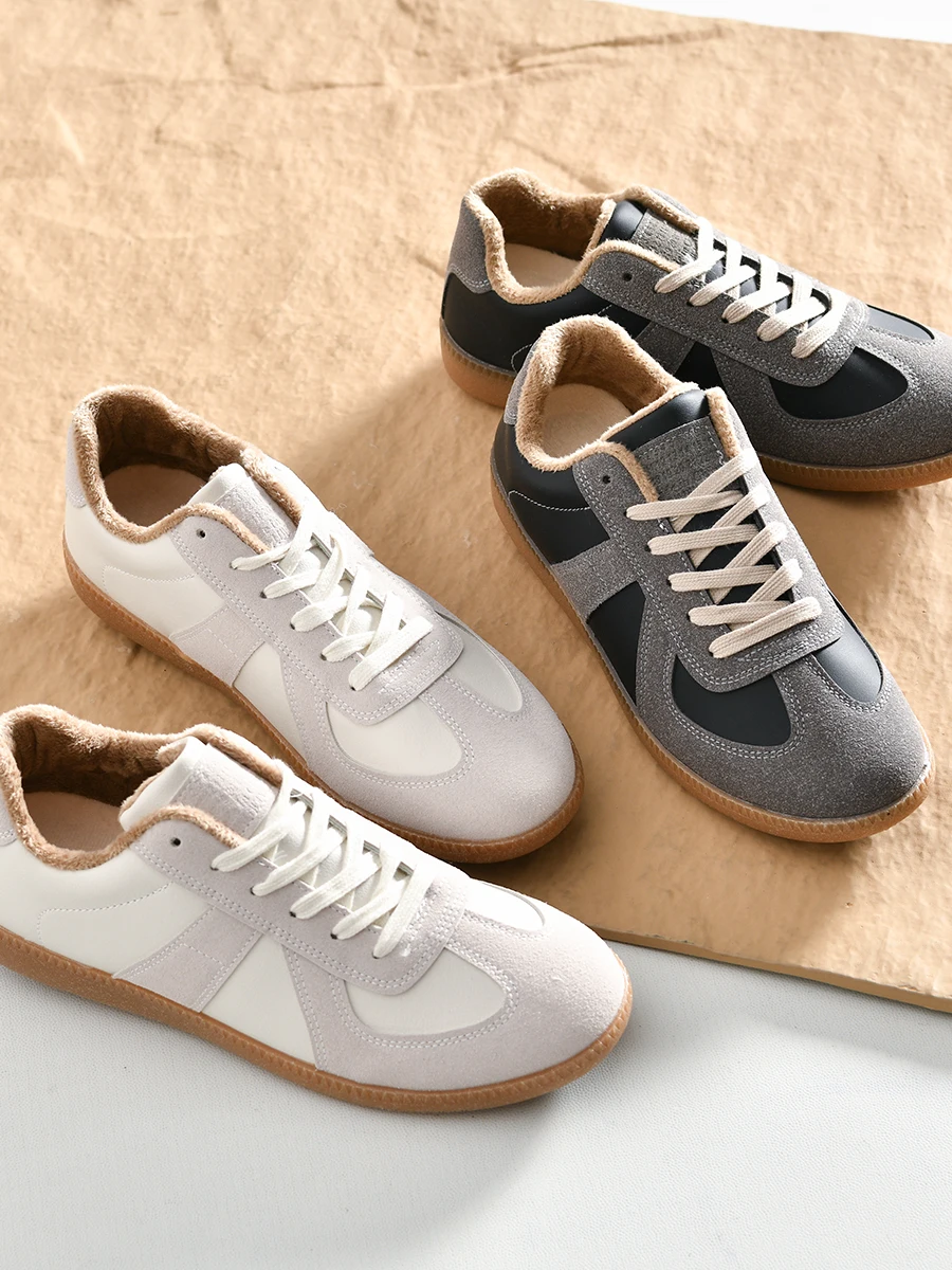 Retro Fleece Lined Casual Men's Shoes Versatile Low Cut Anti Slip Dequn Shoes Comfortable All Season Rubber Sole Fashionable
Retro Fleece Lined Casual Men's Shoes Versatile Low Cut Anti Slip Dequn Shoes Comfortable All Season Rubber Sole Fashionable