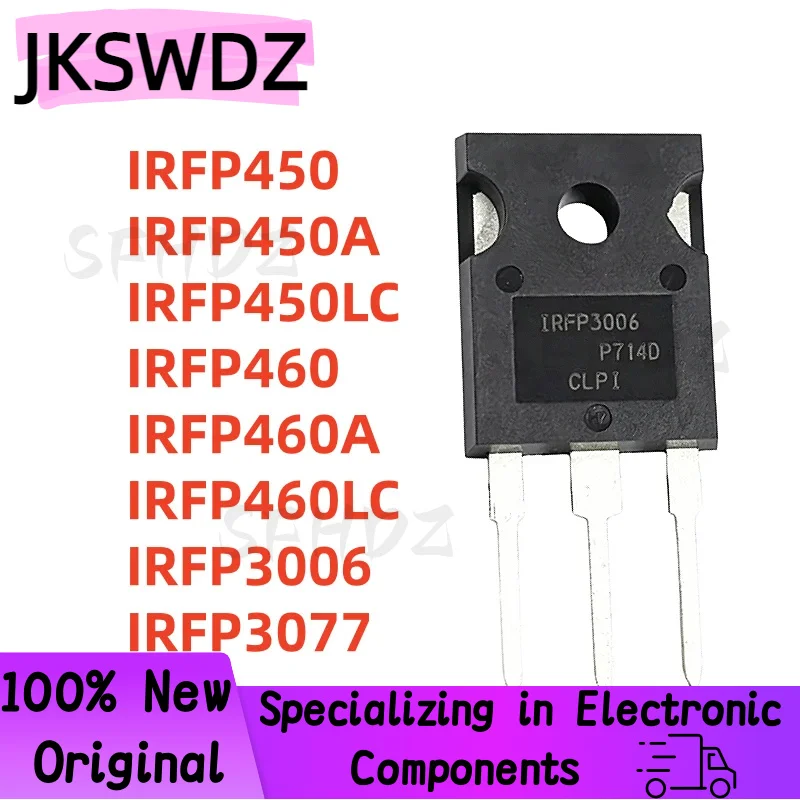 5/PCS 100% NEW IRFP450 IRFP450A IRFP450LC IRFP460 IRFP460A IRFP460LC IRFP3006 IRFP3077 TO-247 Best Quality In Stock
5/PCS 100% NEW IRFP450 IRFP450A IRFP450LC IRFP460 IRFP460A IRFP460LC IRFP3006 IRFP3077 TO-247 Best Quality In Stock