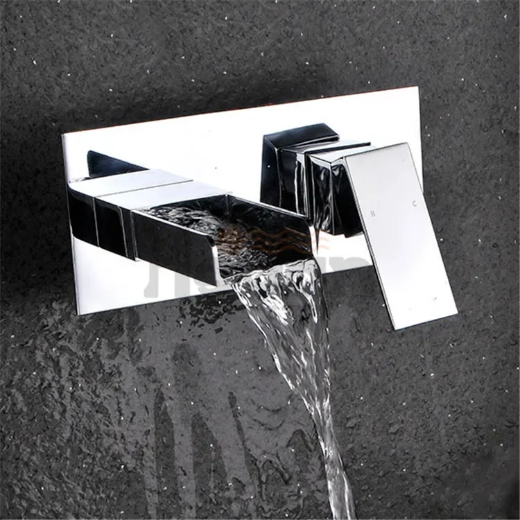 Bathroom brass wall mounted waterfall basin faucet high quality chrome single handle single hole bathroom faucet water mixer
Bathroom brass wall mounted waterfall basin faucet high quality chrome single handle single hole bathroom faucet water mixer
