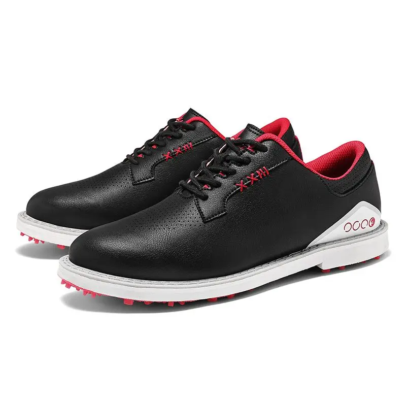 Golf Shoes Neutral Simple Waterproof Golf Shoes Lace Up Golf Spikeless Sneakers Business Outdoor Breathable Leather Golf Shoes
Golf Shoes Neutral Simple Waterproof Golf Shoes Lace Up Golf Spikeless Sneakers Business Outdoor Breathable Leather Golf Shoes