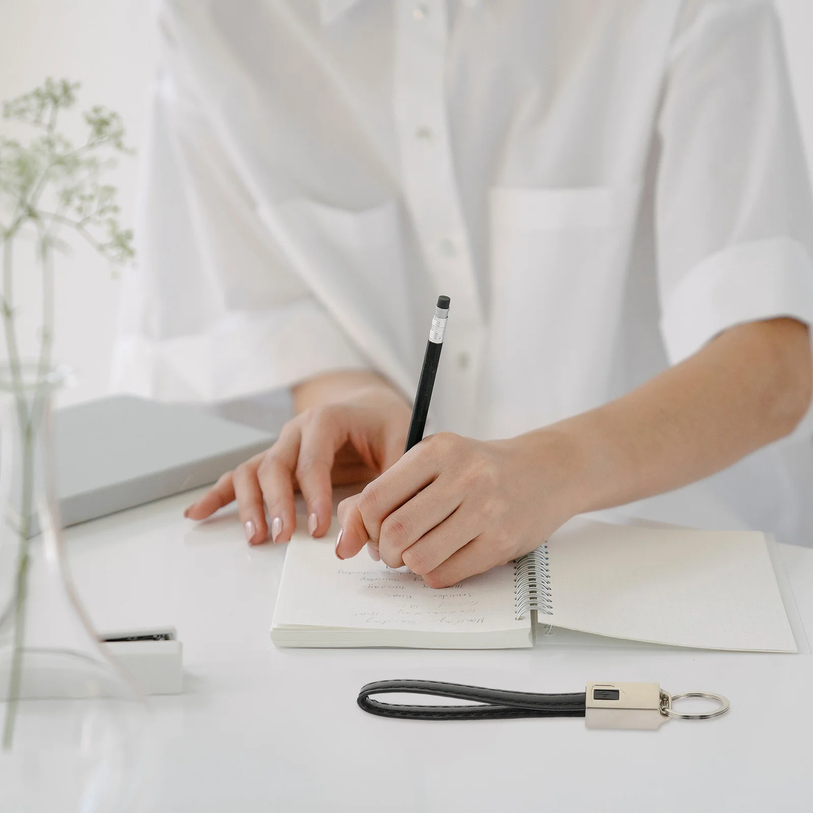 Keychain Data Cable Mobile Phone Charging Cable Compact Lightweight USB Cord for Type-C Devices Portable Data
Keychain Data Cable Mobile Phone Charging Cable Compact Lightweight USB Cord for Type-C Devices Portable Data