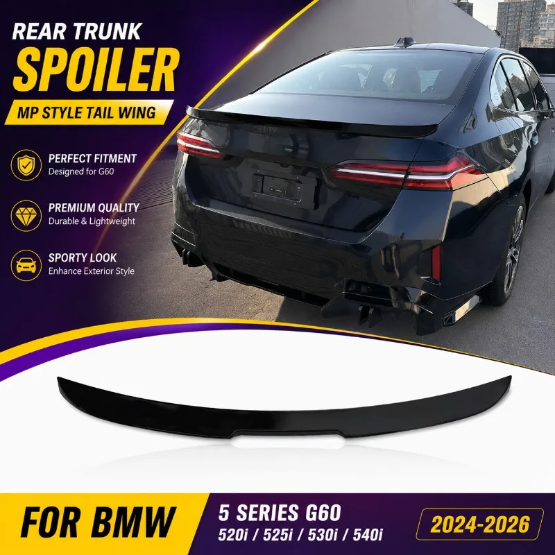 Rear Trunk Spoiler For BMW 5 Series G60 520i 525i 530i 540i 2024 2025 2026 MP Style Tail Wing Exterior Modification Auto Parts
Rear Trunk Spoiler For BMW 5 Series G60 520i 525i 530i 540i 2024 2025 2026 MP Style Tail Wing Exterior Modification Auto Parts