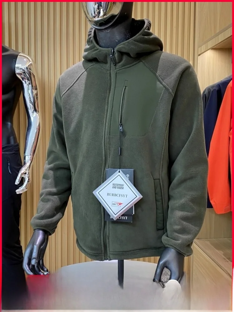 Outdoor Men's Fce Lined Thiened Jaet Winter New Arrival Faionable Hooded Zipper Closure Windproof Polyester Fiber
Outdoor Men's Fce Lined Thiened Jaet Winter New Arrival Faionable Hooded Zipper Closure Windproof Polyester Fiber