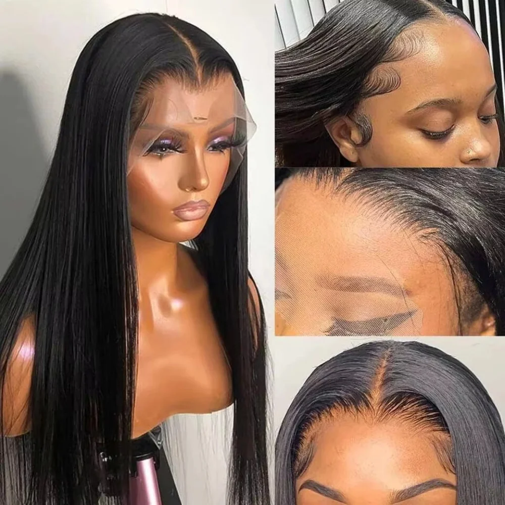 180 Density Lace Frontal straight Human Hair Wigs 30 Inch 360 HD Transparent Lace Front Wig Brazilian Wigs For Women Wear
180 Density Lace Frontal straight Human Hair Wigs 30 Inch 360 HD Transparent Lace Front Wig Brazilian Wigs For Women Wear