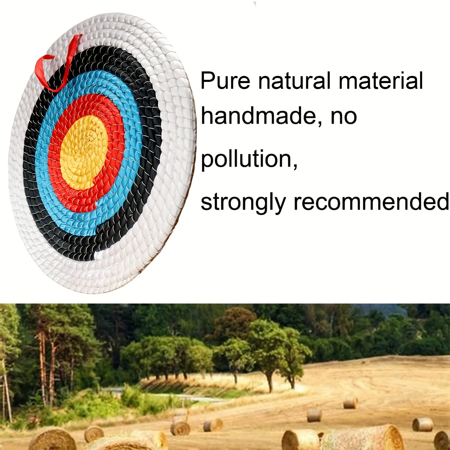 Straw Solid Hand-Made Archery Target For Recurve Bow Compound Bow Longbow For Kids Youth Adult Archery Hunting Backyard Practice
Straw Solid Hand-Made Archery Target For Recurve Bow Compound Bow Longbow For Kids Youth Adult Archery Hunting Backyard Practice