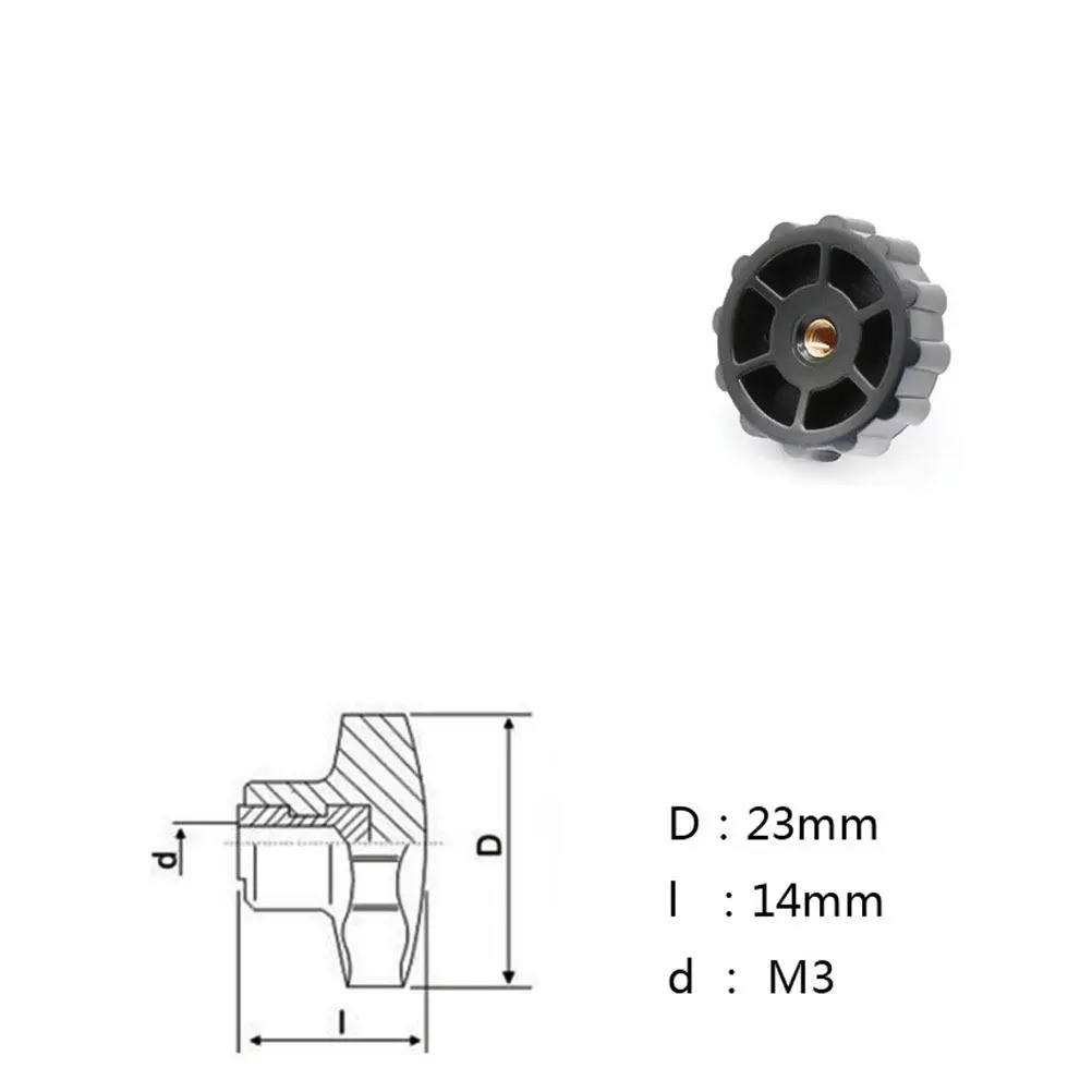 1Set 3D Printer Heated Bed Leveling Kit M3x45 Black Spring Screw Nut for Easy Hot Bed Platform Leveling 3D Printer Parts