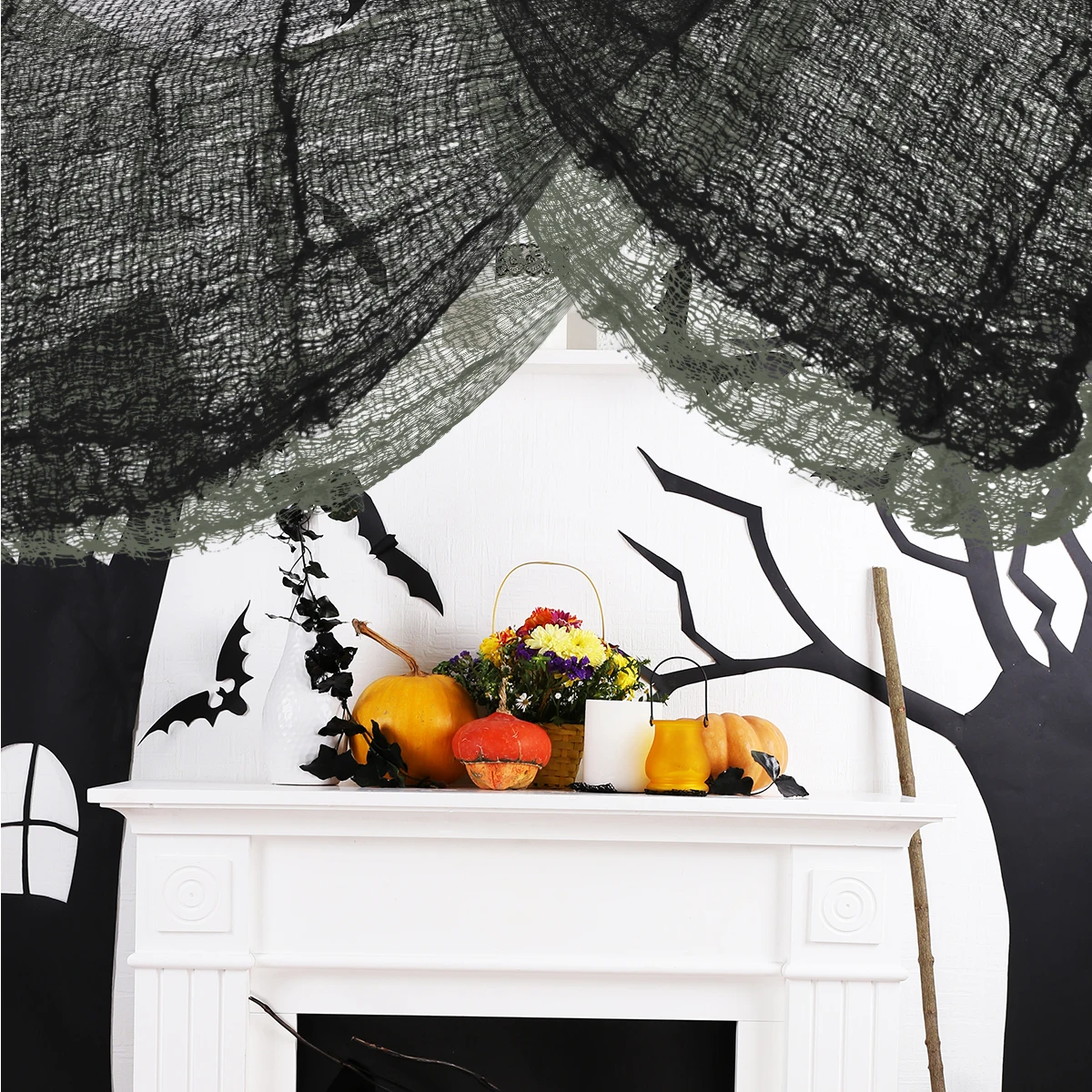 Halloween Decorative Gauze Party Supplies Sticker Terror Atmosphere Layout Props Polyester Cotton Scary Spooky Cloth
Halloween Decorative Gauze Party Supplies Sticker Terror Atmosphere Layout Props Polyester Cotton Scary Spooky Cloth