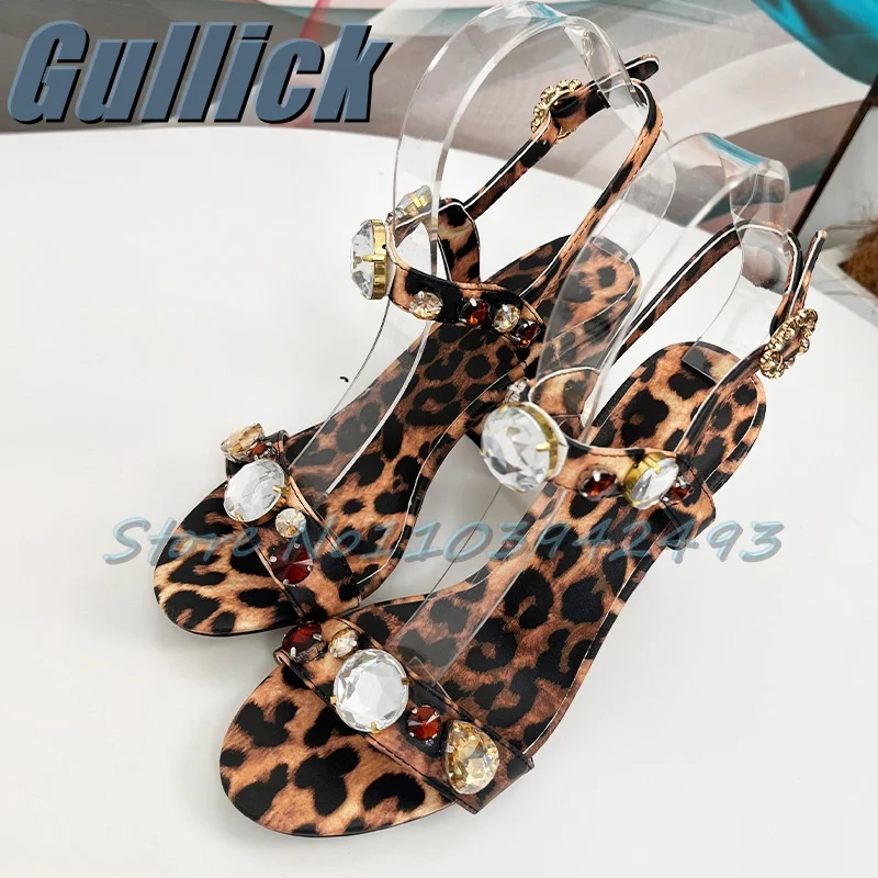 Brown Leopard Heeled Sandals Gem Heels Chunky Heel Women Luxury Designer Shoes Summer Sexy Shallow Buckle Strap Sandalias Flower
Brown Leopard Heeled Sandals Gem Heels Chunky Heel Women Luxury Designer Shoes Summer Sexy Shallow Buckle Strap Sandalias Flower