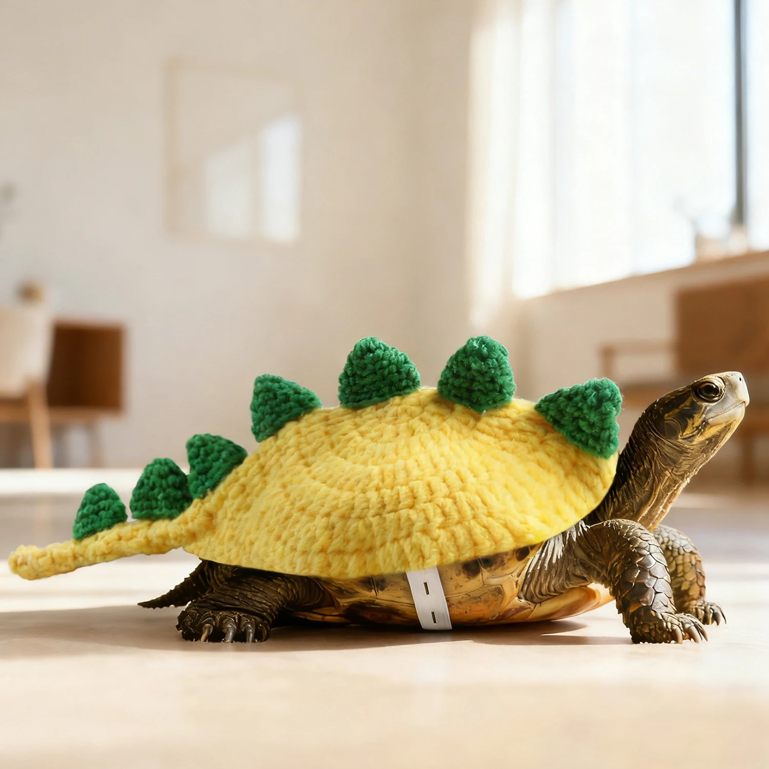 Dinosaur Turtle Costume Pet Apparel Cartoon Turtle Knitted Sweater Adjustable Cute Turtle Sweater Hand-Knitted Warm Apparel
Dinosaur Turtle Costume Pet Apparel Cartoon Turtle Knitted Sweater Adjustable Cute Turtle Sweater Hand-Knitted Warm Apparel