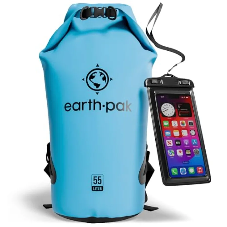 Waterproof Dry Bag - Roll Top Waterproof Backpack Sack Keeps Gear Dry for Kayak with Waterproof Phone Case
Waterproof Dry Bag - Roll Top Waterproof Backpack Sack Keeps Gear Dry for Kayak with Waterproof Phone Case