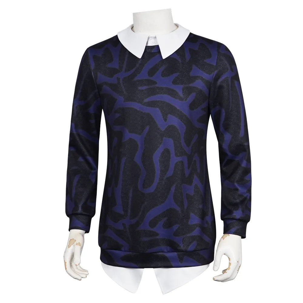 KPop Demon Hunter Baby Cosplay Saja Boys Singing Dance Performance Stage Singing Costume Cartoon Halloween 
KPop Demon Hunter Baby Cosplay Saja Boys Singing Dance Performance Stage Singing Costume Cartoon Halloween