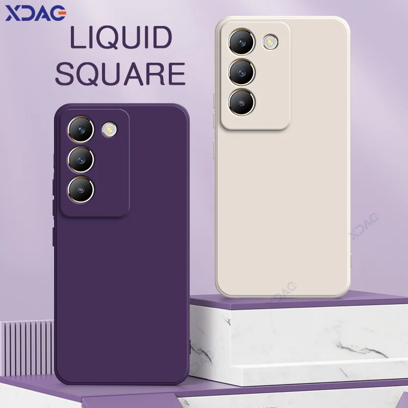 Luxury Dual Layer Cellphones Cases Covers for VIVO T3 5G Full Camera Protection VIVOT3 Fashion Soft Square Liquid Silicone Armor
Luxury Dual Layer Cellphones Cases Covers for VIVO T3 5G Full Camera Protection VIVOT3 Fashion Soft Square Liquid Silicone Armor