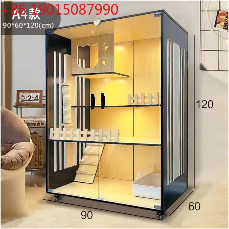 Cat villa cabinet wooden nest cat big house second and third floors castle pet cabinet
Cat villa cabinet wooden nest cat big house second and third floors castle pet cabinet