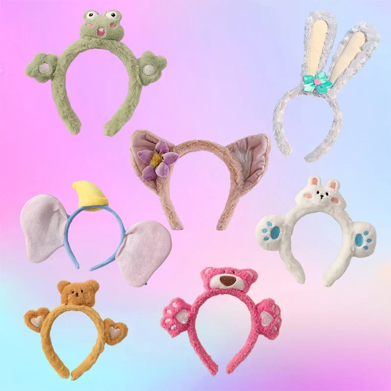 Cartoon Disney Ears Plush LinaBell Headband Women Cute StellaLou Hairband Girl Dumbo Headwear Boy Soft Hair Accessories Kid Gift
Cartoon Disney Ears Plush LinaBell Headband Women Cute StellaLou Hairband Girl Dumbo Headwear Boy Soft Hair Accessories Kid Gift