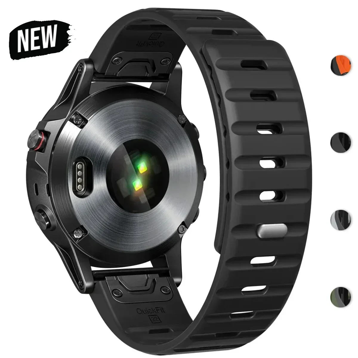 26mm 22mm Quick Fit Magnetic Strap For Garmin Fenix8 7 7X 6 6X 5X Plus/Epix Pro Gen 2 43mm 47mm 51mm Silicone Enduro 3 Watchband
26mm 22mm Quick Fit Magnetic Strap For Garmin Fenix8 7 7X 6 6X 5X Plus/Epix Pro Gen 2 43mm 47mm 51mm Silicone Enduro 3 Watchband