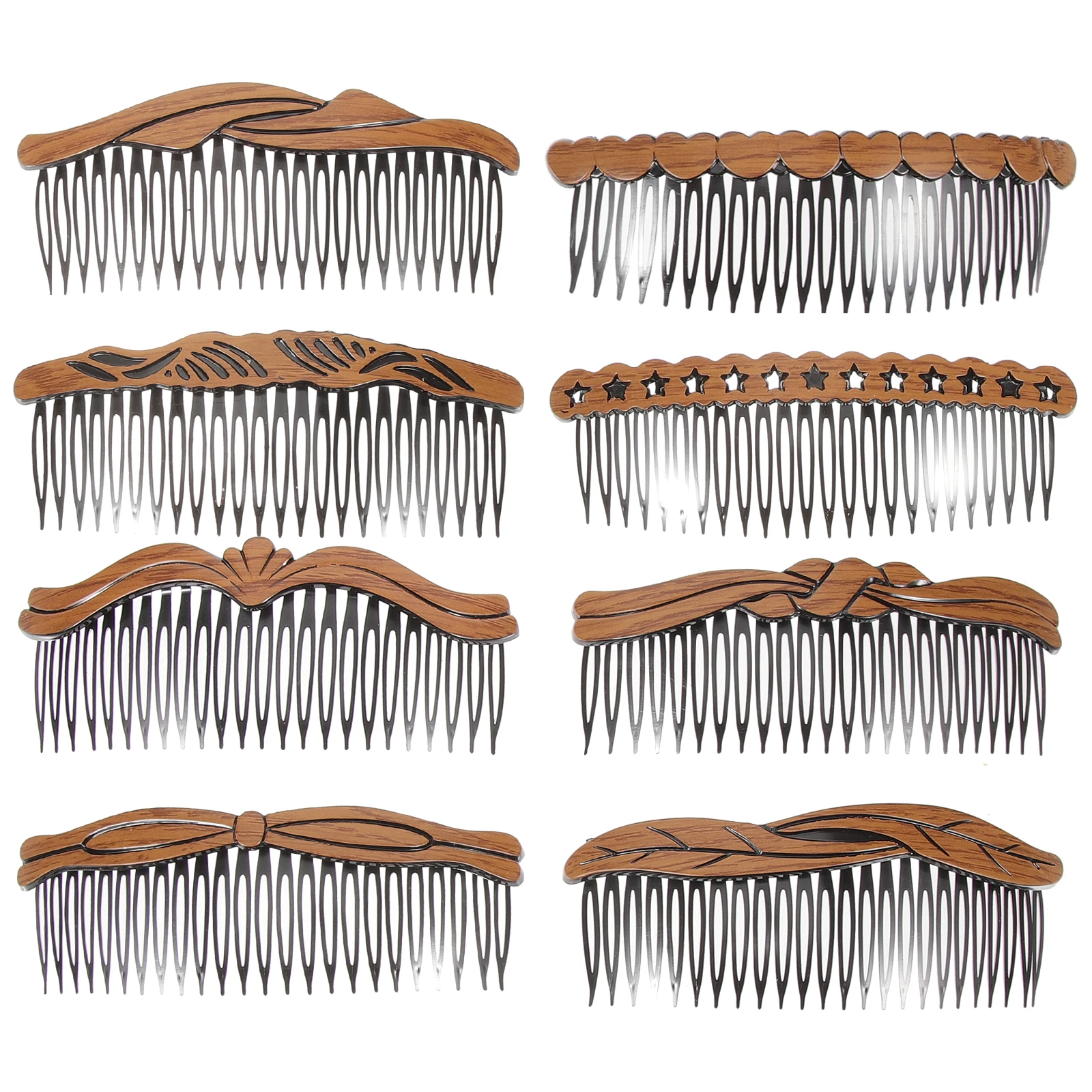 8pcs Wood Grain Insert Comb For Long Thick Hair Detangling Styling Tool Salon Hair Accessories Wooden Fork Hairpins Bangs Comb
8pcs Wood Grain Insert Comb For Long Thick Hair Detangling Styling Tool Salon Hair Accessories Wooden Fork Hairpins Bangs Comb