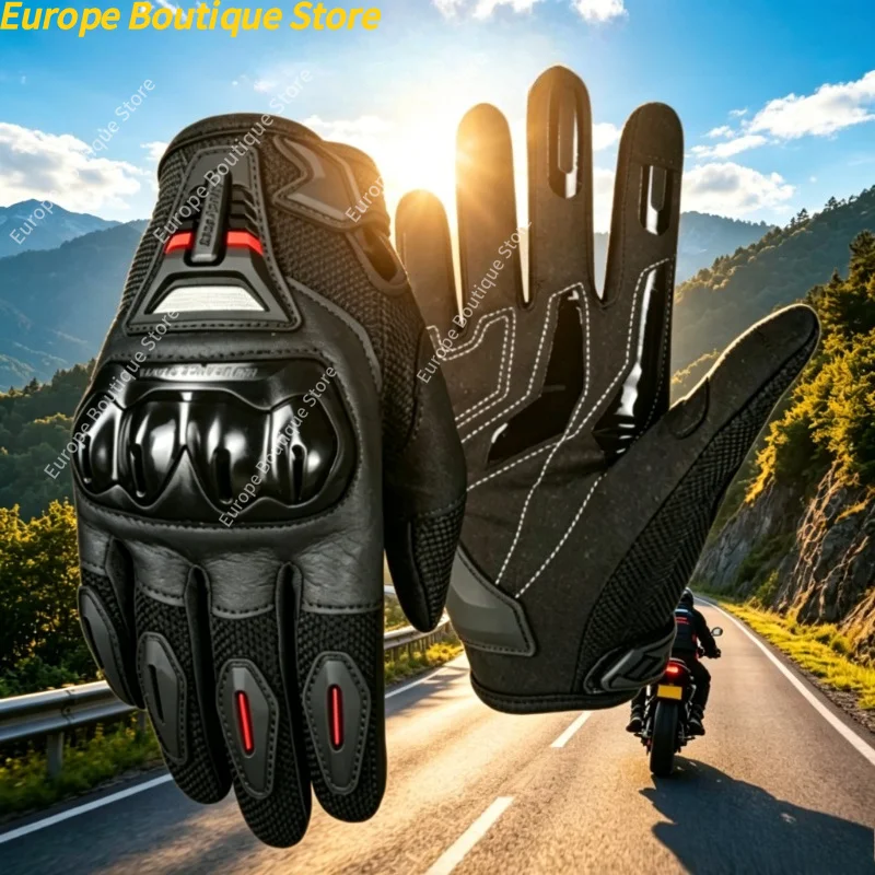 2026 NEW Summer Breathable Anti Fall Full Finger Motorcycle Gloves Men Protective Motocross Racing Touring Gear for Bikers
2026 NEW Summer Breathable Anti Fall Full Finger Motorcycle Gloves Men Protective Motocross Racing Touring Gear for Bikers