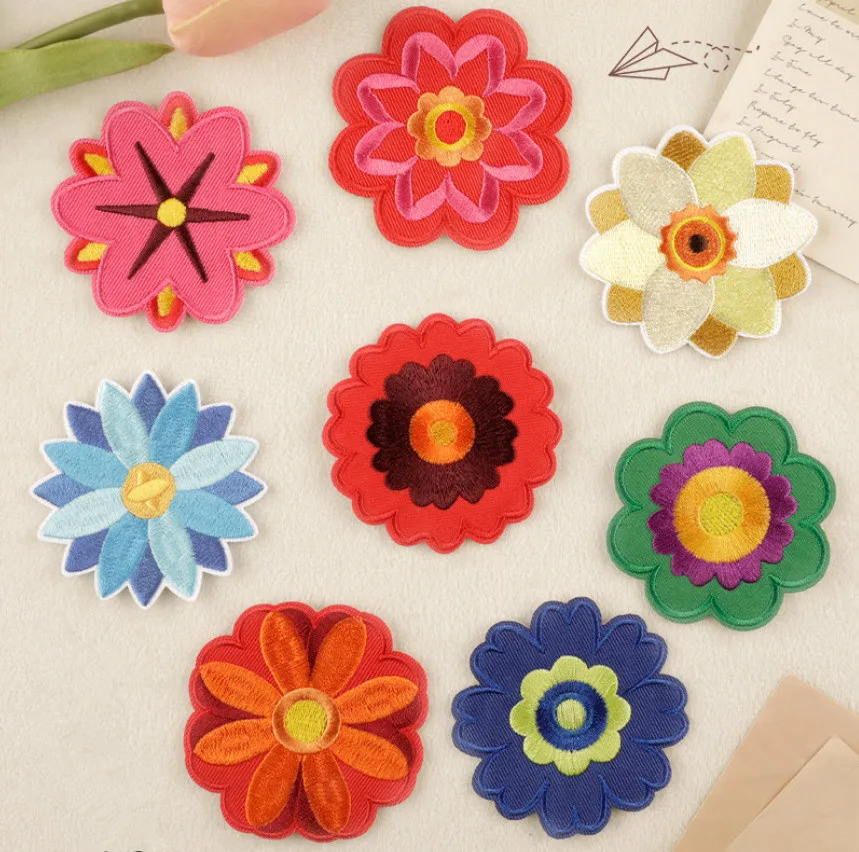10 Pcs Antique Flowers Embroidered Patches Iron On Clothing Hat Bag Shoe Repair Material Phone Gift Box Decor DIY Accessory
10 Pcs Antique Flowers Embroidered Patches Iron On Clothing Hat Bag Shoe Repair Material Phone Gift Box Decor DIY Accessory
