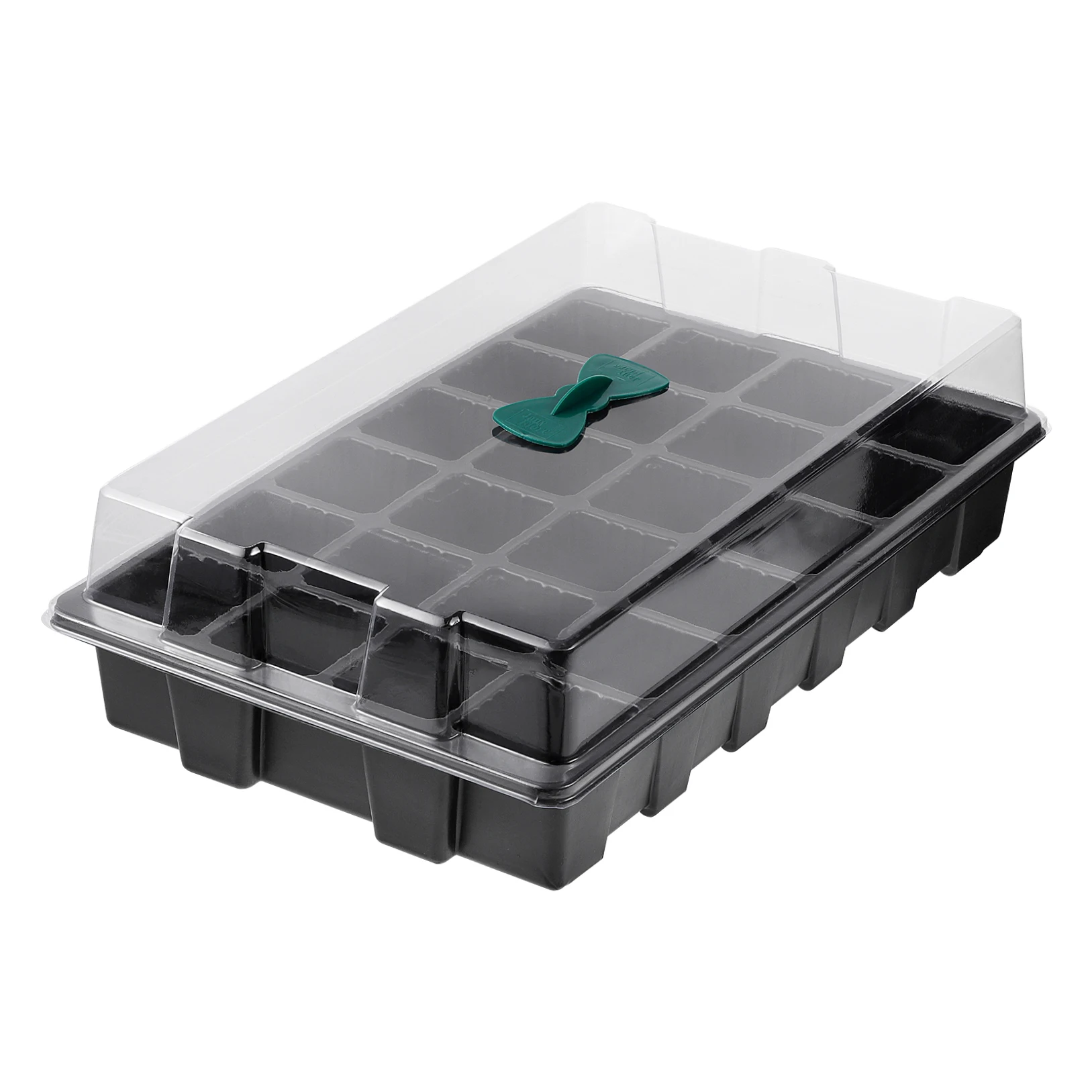 Yarnow 3pcs Growing Trays Starter 24 Cells Trays Propagation Kit with Air Hole garden propagator set
Yarnow 3pcs Growing Trays Starter 24 Cells Trays Propagation Kit with Air Hole garden propagator set