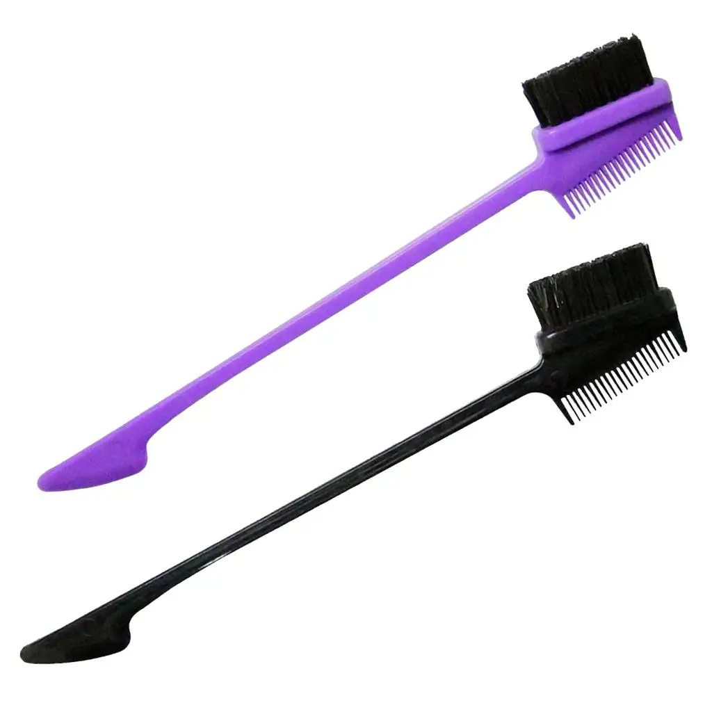 Edge Control Brush Comb Fine Tooth Hair Trimming Comb for Makeup Salon and at Home Hair Styling
Edge Control Brush Comb Fine Tooth Hair Trimming Comb for Makeup Salon and at Home Hair Styling
