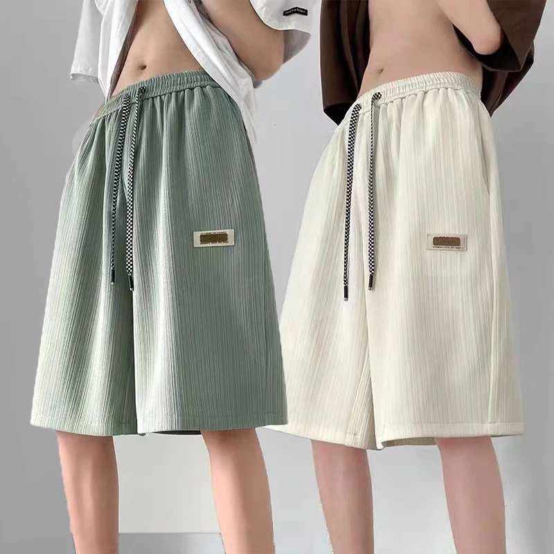 Ice Silk Men's Shorts 2026 New Summer Sport Five-Point Casual Loose Quick-Drying Sleepwear Polyester Fiber Mid-Waist Straight...
Ice Silk Men's Shorts 2026 New Summer Sport Five-Point Casual Loose Quick-Drying Sleepwear Polyester Fiber Mid-Waist Straight...