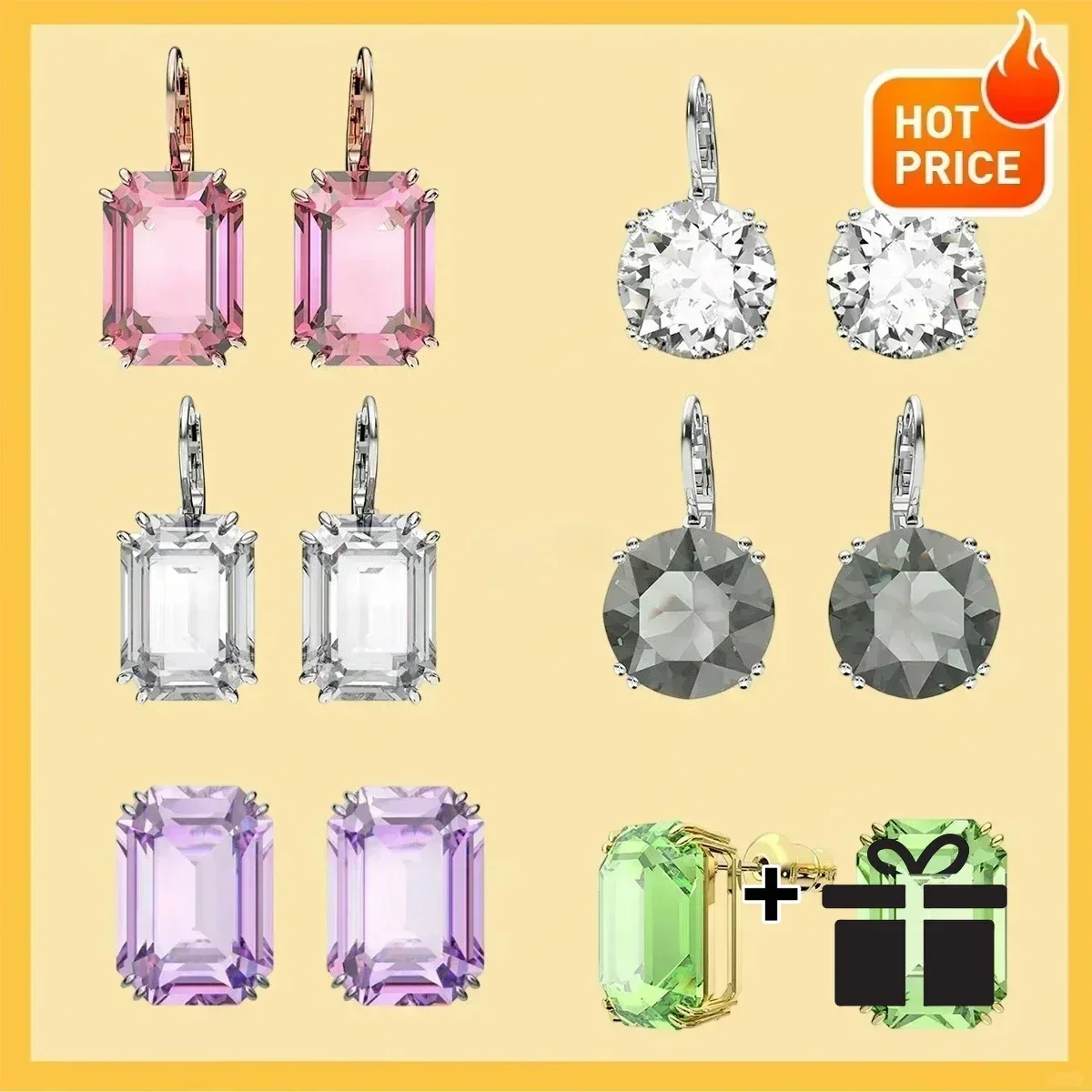 High qualityHot And Popular Multi-style And Multi-color Earrings Suitable For Various Occasions. Highly Recommended By Internet
High qualityHot And Popular Multi-style And Multi-color Earrings Suitable For Various Occasions. Highly Recommended By Internet