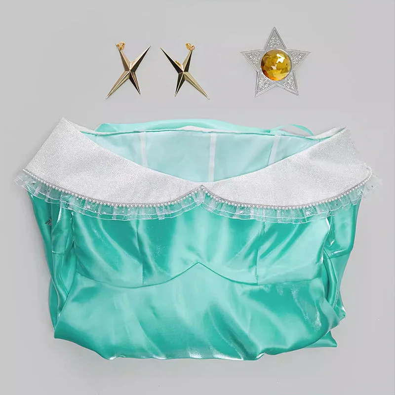 Princess Peach Cosplay Costume Starlight Princess Rosalina Evening Dress Halloween Gown Play Role Clothes
Princess Peach Cosplay Costume Starlight Princess Rosalina Evening Dress Halloween Gown Play Role Clothes