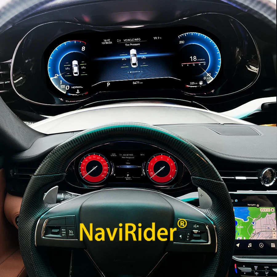LCD Digital Dashboard For Maserati Quattroporte 2013-2023 Instrument Speedometer Screen Car Radio Carplay Multimedia Head Unit
LCD Digital Dashboard For Maserati Quattroporte 2013-2023 Instrument Speedometer Screen Car Radio Carplay Multimedia Head Unit