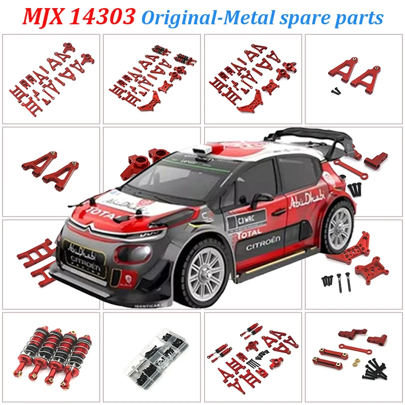 MJX RC 14301 14302 14303 Metal Shock Absorber Oil Damper 1/14 RC Car Upgrade Parts Accessories Rc Cars for Adults
MJX RC 14301 14302 14303 Metal Shock Absorber Oil Damper 1/14 RC Car Upgrade Parts Accessories Rc Cars for Adults