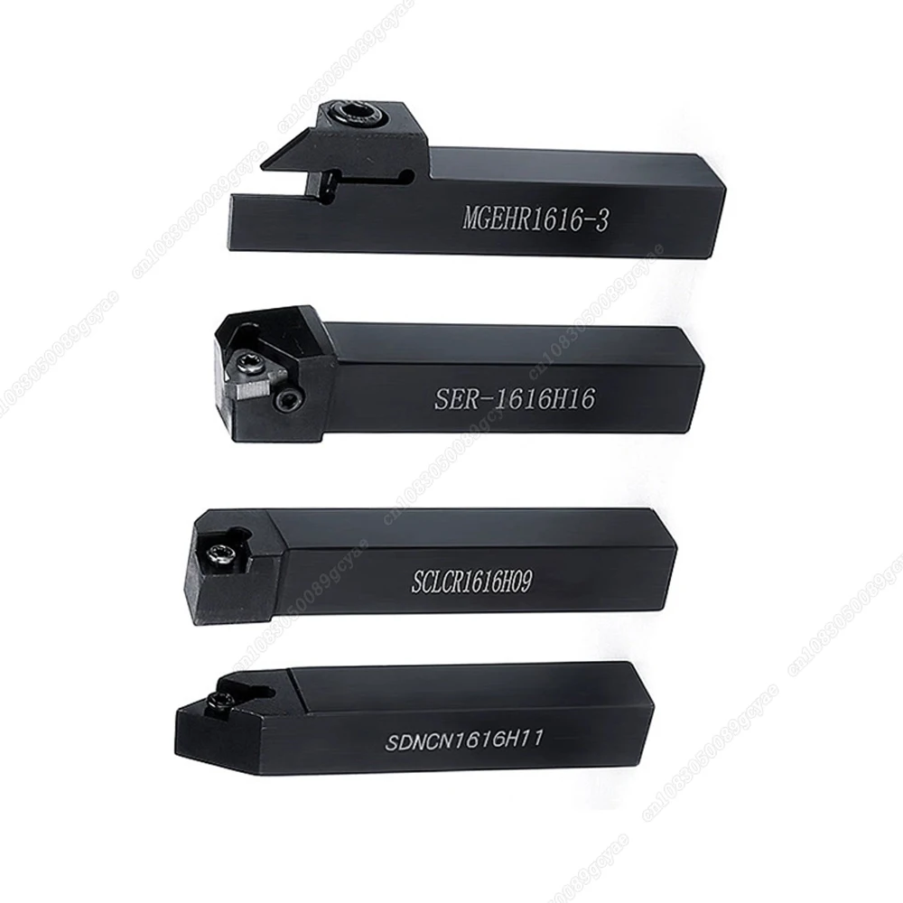 External Threading Turning Tool SER1616H16 SCLCR1616HO9 MGEHR1616-3 SDNCN1616H11 S16Q-SCLCRO9 Lathe Cutter Holder Carbide Insert
External Threading Turning Tool SER1616H16 SCLCR1616HO9 MGEHR1616-3 SDNCN1616H11 S16Q-SCLCRO9 Lathe Cutter Holder Carbide Insert
