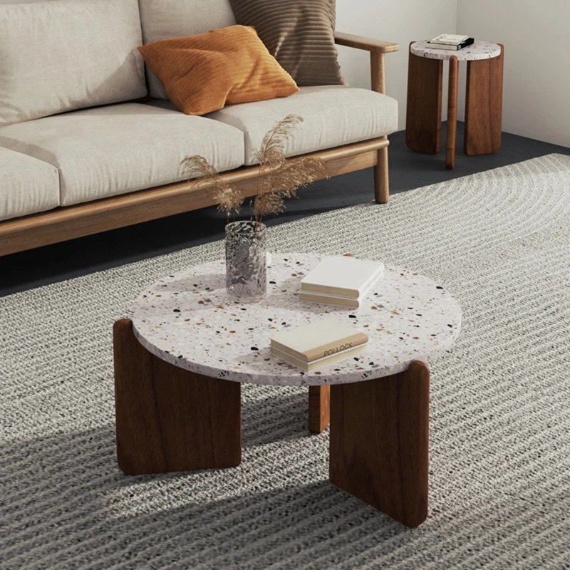 Solid Wood Coffee Table Round Luxury Modern Simple Art Design Floor Coffee Tables Living Room Marble Muebles Home Furniture
Solid Wood Coffee Table Round Luxury Modern Simple Art Design Floor Coffee Tables Living Room Marble Muebles Home Furniture