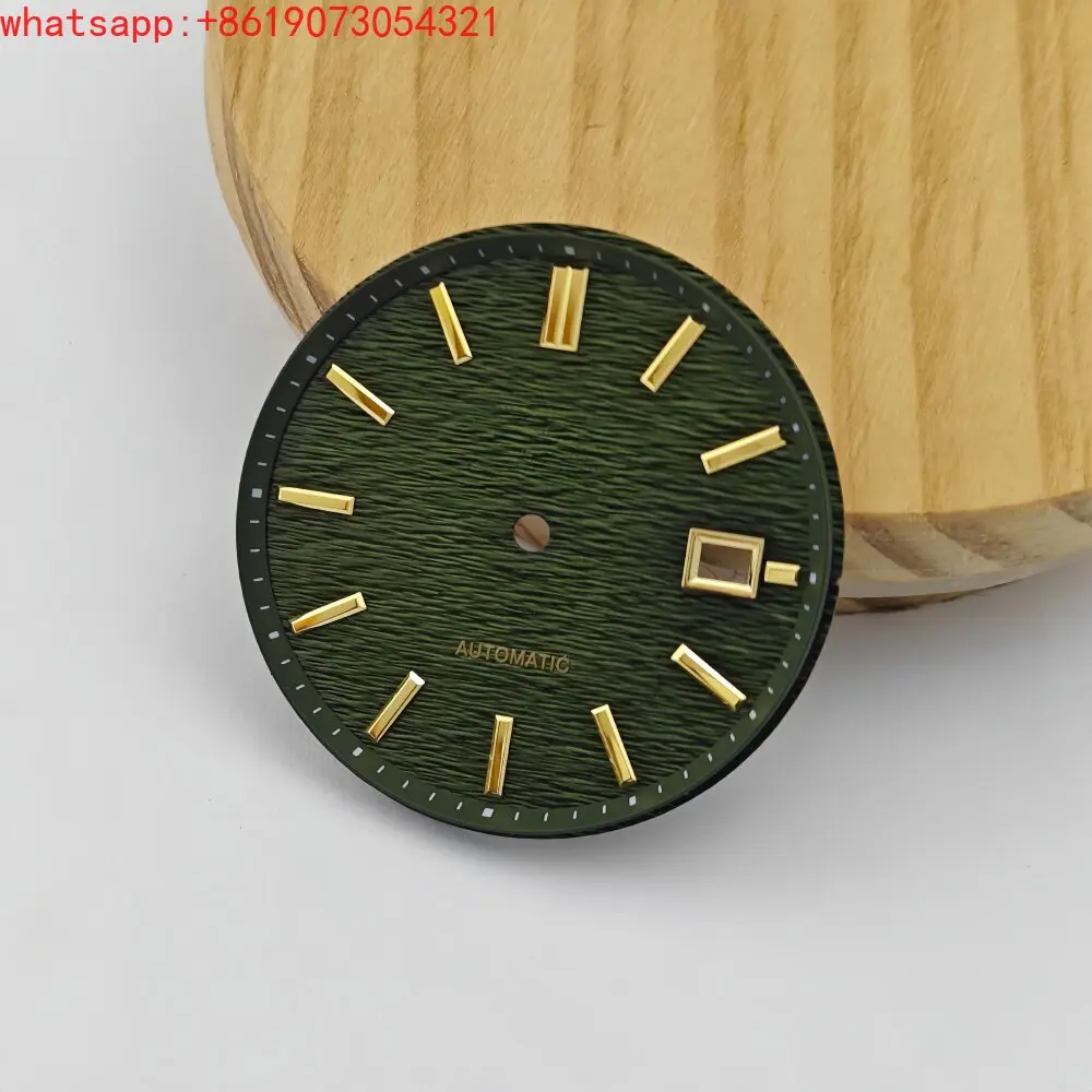 NH35 Dial, Horizontal Grain Disc, Formal Mechanical Watch DIY Modified Mechanical Watch Accessories Size 33.5mm
NH35 Dial, Horizontal Grain Disc, Formal Mechanical Watch DIY Modified Mechanical Watch Accessories Size 33.5mm
