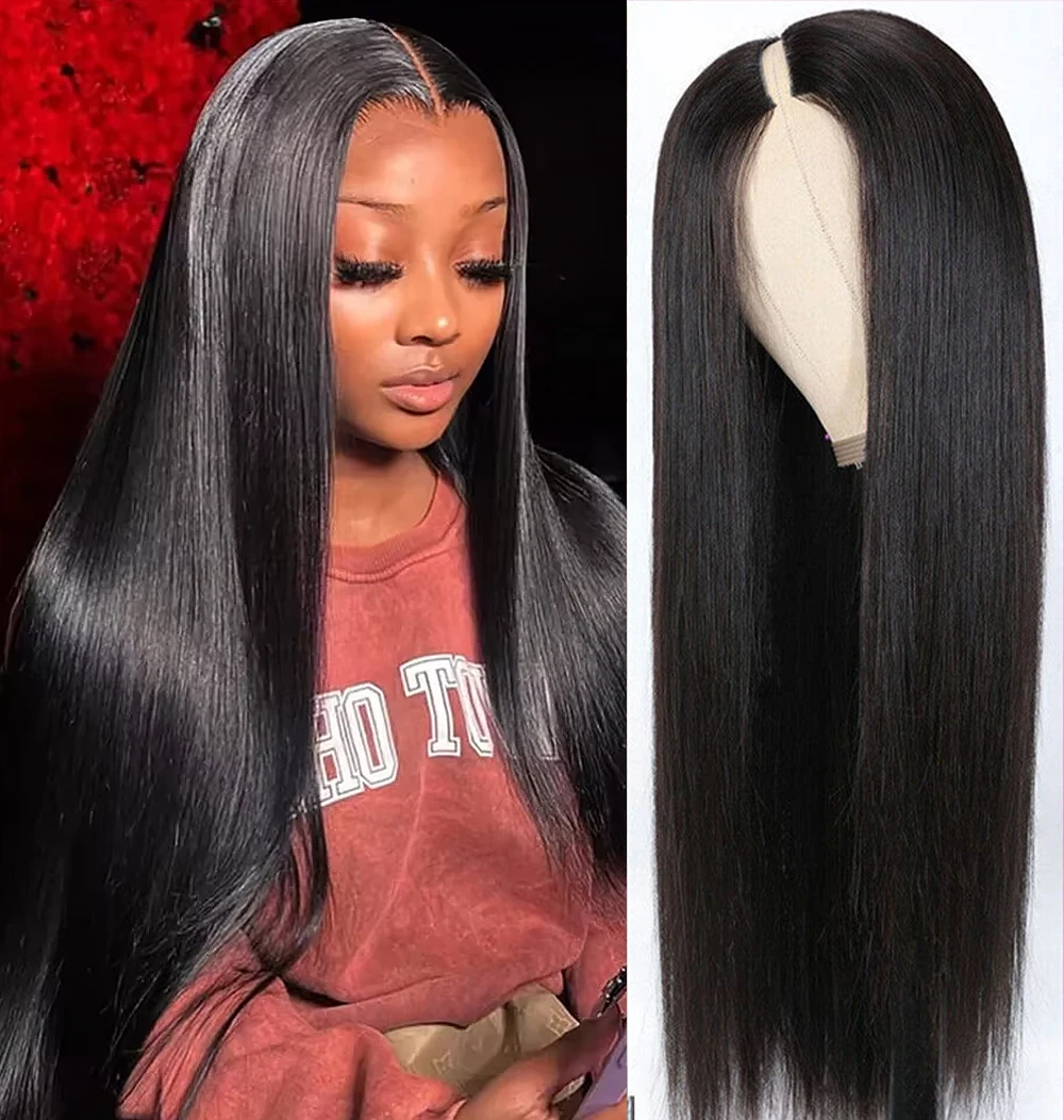 16-32 Inches Straight V Part Wig Human Hair No Leave Out Upgrade U Part Wigs Straight 220% Density Human Hair Wigs For Women
16-32 Inches Straight V Part Wig Human Hair No Leave Out Upgrade U Part Wigs Straight 220% Density Human Hair Wigs For Women