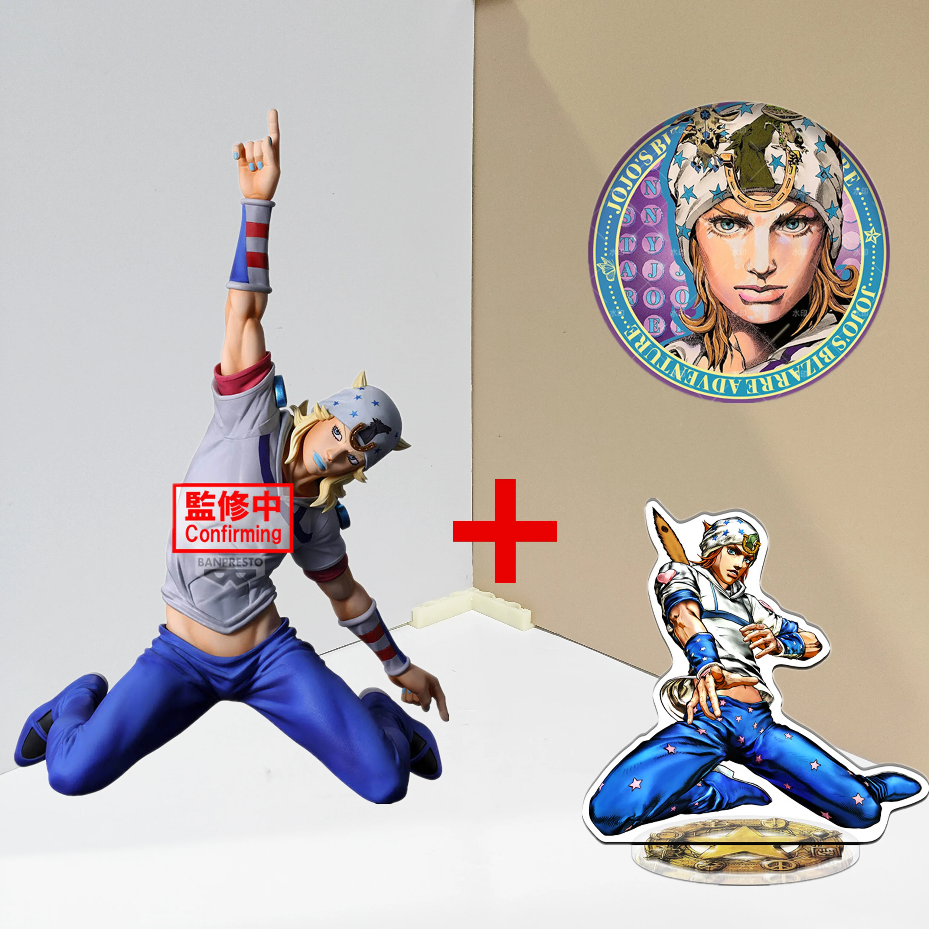 Фигурка BANDAI JoJo's Bizarre Adventure STEEL BALL RUN: Джонатан Джостар (Mometria), аниме-фигурка, игрушка, модель из ПВХ от BANPRESTO
Фигурка BANDAI JoJo's Bizarre Adventure STEEL BALL RUN: Джонатан Джостар (Mometria), аниме-фигурка, игрушка, модель из ПВХ от BANPRESTO